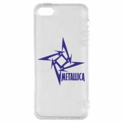 Чехол для iPhone5/5S/SE Metallica Logotype - PrintSalon
