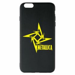 Чехол для iPhone 6 Plus/6S Plus Metallica Logotype - PrintSalon
