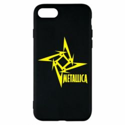 Чехол для iPhone 8 Metallica Logotype - PrintSalon