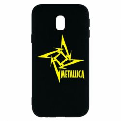 Чехол для Samsung J3 2017 Metallica Logotype - PrintSalon