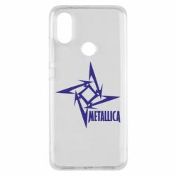 Чехол для Xiaomi Mi A2 Metallica Logotype - PrintSalon