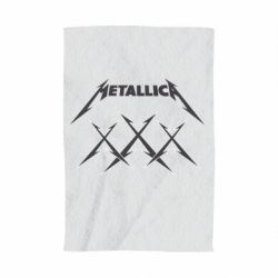 Рушник з принтом Metallica XXX - PrintSalon