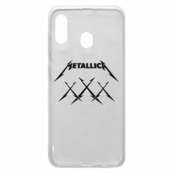 Чехол для Samsung A20 Metallica XXX-PrintSalon Чехол для Samsung A20 Metallica XXX