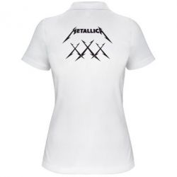 Жіноче поло Metallica XXX - PrintSalon