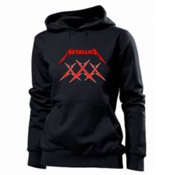 Худі жіноче Metallica XXX - PrintSalon