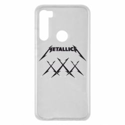 Чохол для Xiaomi Redmi Note 8 Metallica XXX-PrintSalon Чохол для Xiaomi Redmi Note 8 Metallica XXX