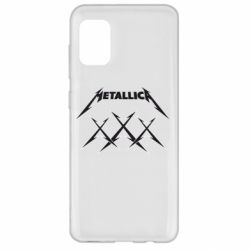 Чехол для Samsung A31 Metallica XXX-PrintSalon Чехол для Samsung A31 Metallica XXX
