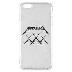 Чехол для iPhone 6 Plus/6S Plus Metallica XXX