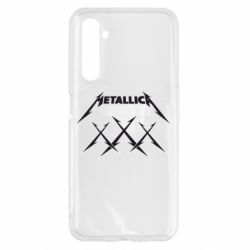 Чехол для Realme 6 Metallica XXX-PrintSalon Чехол для Realme 6 Metallica XXX