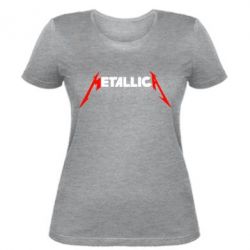 Жіноча футболка Металіка - PrintSalon