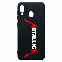 Чохол для Samsung A20 Металіка - PrintSalon