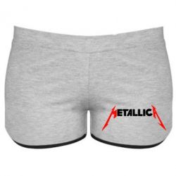 Жіночі шорти Металіка - PrintSalon
