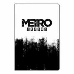 Блокнот з принтом Metro black logo - PrintSalon