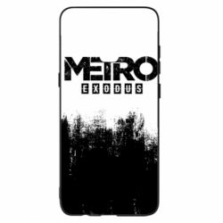 Чохол для Samsung A8+ 2018 Metro black logo - PrintSalon