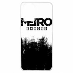 Чехол для Oppo A74 4G Metro black logo