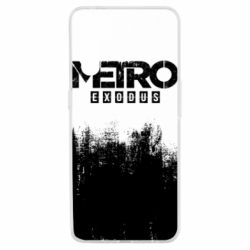 Чохол для Oppo A91 / Reno3Metro black logo - PrintSalon