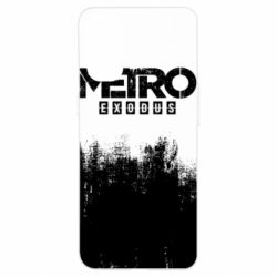 Чохол для Oppo Reno 4Metro black logo - PrintSalon