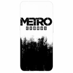 Чохол для Oppo Reno 4 Lite Metro black logo - PrintSalon