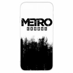 Чохол для iPhone SE 2022 Metro black logo - PrintSalon