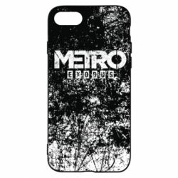 Чехол для iPhone 7 Metro Exodus black and white - PrintSalon