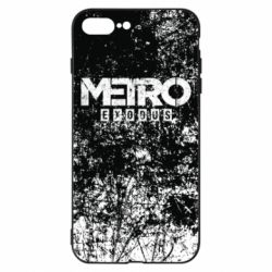 Чехол для iPhone 7 Plus Metro Exodus black and white - PrintSalon