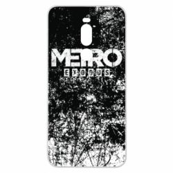 Чехол для Meizu Note 8 Metro Exodus black and white - PrintSalon