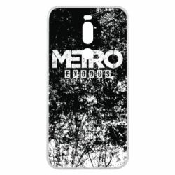 Чехол для Meizu X8 Metro Exodus black and white - PrintSalon