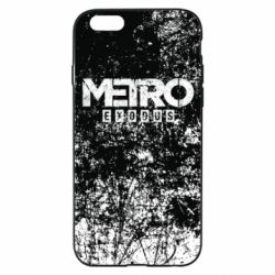 Чехол для iPhone 6/6S Metro Exodus black and white - PrintSalon