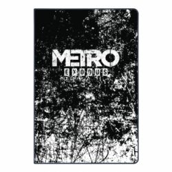 Блокнот с принто Metro Exodus black and white - PrintSalon