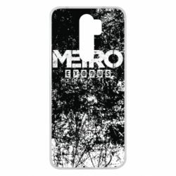 Чехол для Xiaomi Redmi Note 8 Pro Metro Exodus black and white - PrintSalon