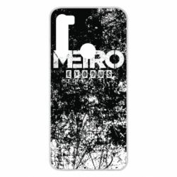 Чехол для Xiaomi Redmi Note 8 Metro Exodus black and white - PrintSalon