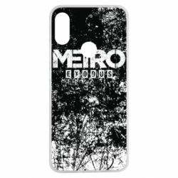 Чехол для Xiaomi Redmi Note 7 Metro Exodus black and white - PrintSalon