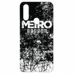 Чехол для Oppo A31 Metro Exodus black and white - PrintSalon