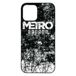 Чехол для iPhone 12 Pro Metro Exodus black and white - PrintSalon