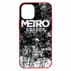 Чехол для iPhone 12 mini Metro Exodus black and white - PrintSalon