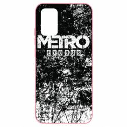 Чехол для Samsung A02s/M02s Metro Exodus black and white - PrintSalon