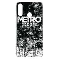 Чехол для Samsung A20s Metro Exodus black and white - PrintSalon