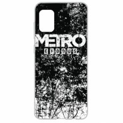 Чехол для Samsung A31 Metro Exodus black and white - PrintSalon