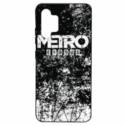 Чехол для Samsung A32 4G Metro Exodus black and white - PrintSalon