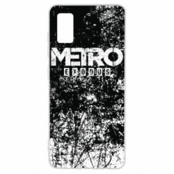 Чехол для Samsung A41 Metro Exodus black and white - PrintSalon
