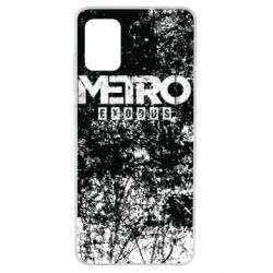 Чехол для Samsung A51 Metro Exodus black and white - PrintSalon
