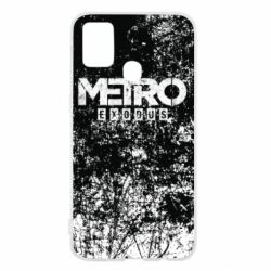 Чехол для Samsung M31 Metro Exodus black and white - PrintSalon