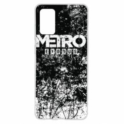 Чехол для Samsung S20+ Metro Exodus black and white - PrintSalon