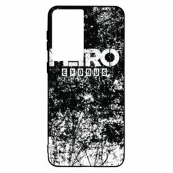 Чехол для Samsung S21 Metro Exodus black and white - PrintSalon