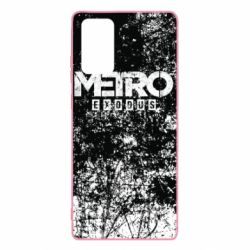 Чехол для Samsung Note 20 Metro Exodus black and white - PrintSalon