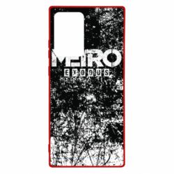 Чехол для Samsung Note 20 Ultra Metro Exodus black and white - PrintSalon