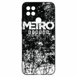 Чехол для Oppo A15s/A15 Metro Exodus black and white - PrintSalon