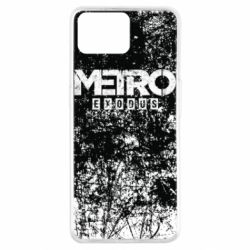 Чехол для Oppo A73 Metro Exodus black and white - PrintSalon