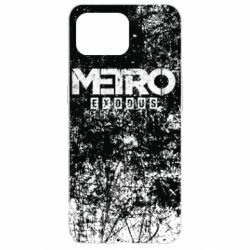 Чехол для Oppo Reno 4 Lite Metro Exodus black and white - PrintSalon