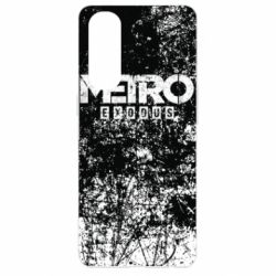Чехол для Oppo Reno 4 Pro Metro Exodus black and white - PrintSalon